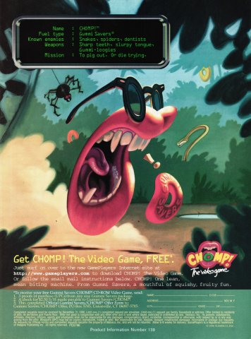 Chomp! The Video Game (September, 1996)