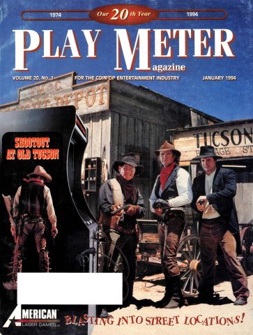Play Meter Vol. 20 No. 01 (January 1994)