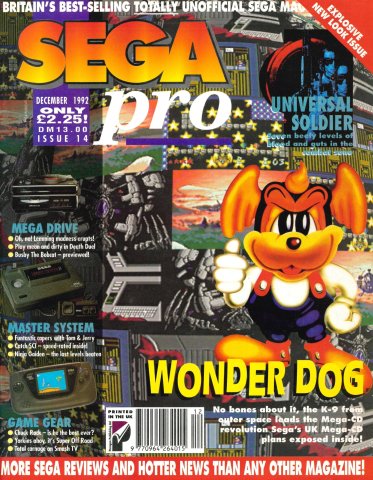 Sega Pro 14 (December 1992)