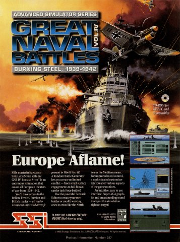 Great Naval Battles, Vol. IV: Burning Steel, 1939-1942 (December, 1995)