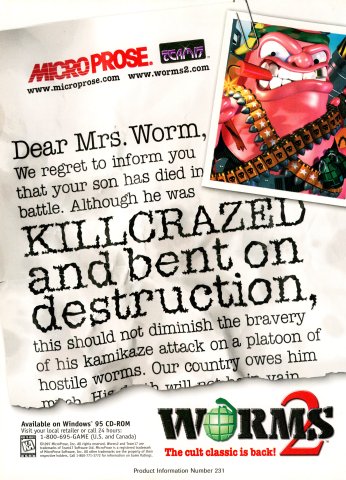 Worms 2 (December, 1997)