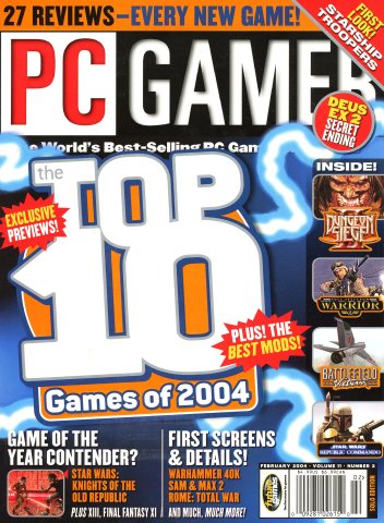 PC Gamer Issue 120 February 2004