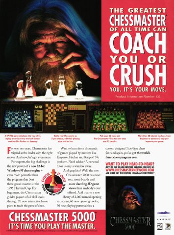 Chessmaster 5000 (September, 1996)
