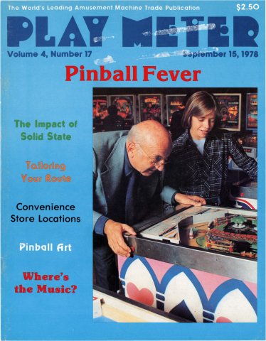 Play Meter Vol. 04 No. 17 (September 15 1978)