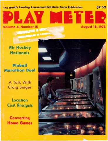 Play Meter Vol. 04 No. 15 (August 15 1978)