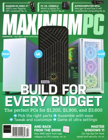 Maximum PC Volume 27, No 07 (July 2022)