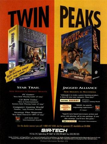 Realms of Arkania: Star Trail (December, 1995)