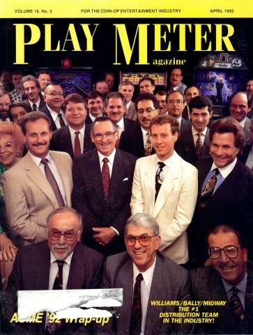 Play Meter Vol. 18 No. 05 (April 1992)