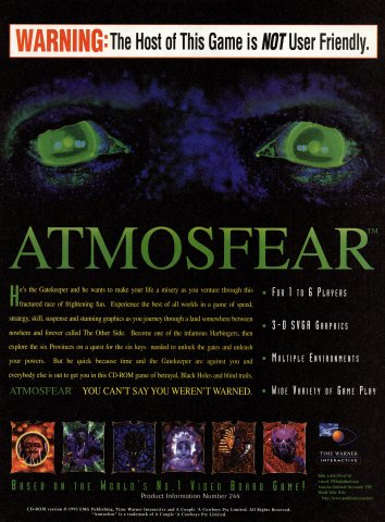 Atmosfear (December, 1995)