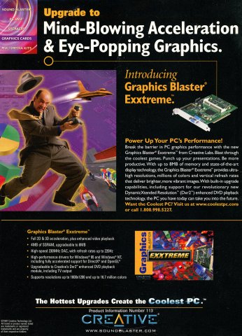 Creative Labs Graphics Blaster Exxtreme (December, 1997)