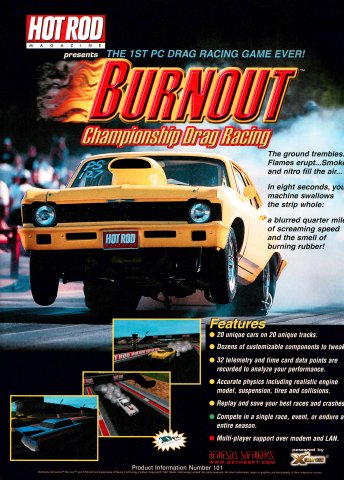 Burnout: Championship Drag Racing (02) (December, 1997)