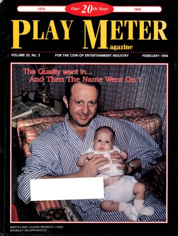 Play Meter Vol. 20 No. 03 (February 1994)