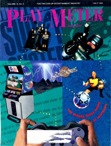 Play Meter Vol. 18 No. 08 (July 1992)