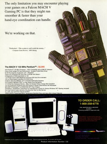 Falcon Mach V gaming PC (December, 1995)