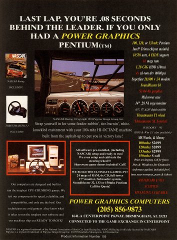 Power Graphics computers (December, 1995)