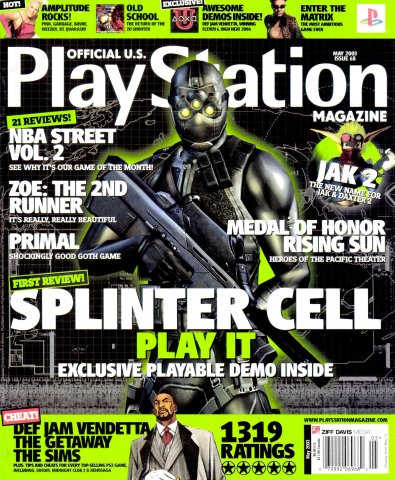 Official U.S. PlayStation Magazine Issue 068 (May 2003)