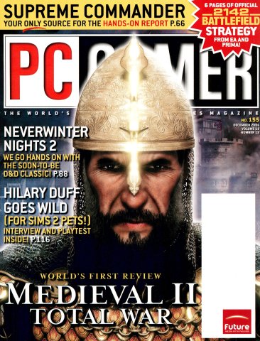 PC Gamer Issue 155 December 2006