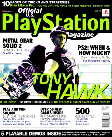 Official U.S. PlayStation Magazine Issue 034 (July 2000)