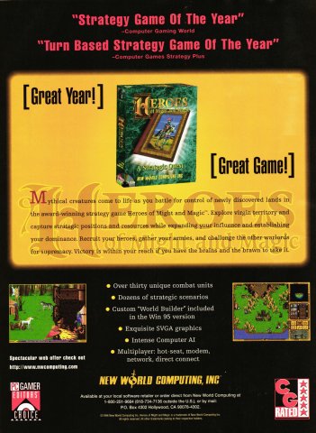 Heroes of Might & Magic (September, 1996)