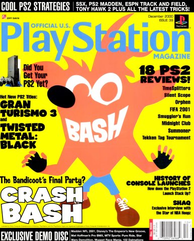 Official U.S. PlayStation Magazine Issue 039 (December 2000)