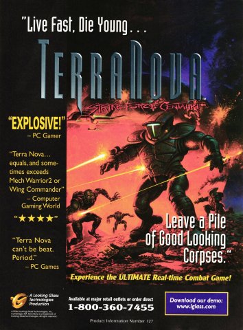 Terra Nova: Strike Force Centauri (September, 1996)