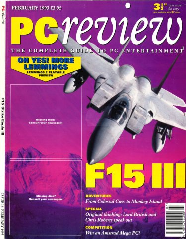 PC Review Issue 16 (February 1993)