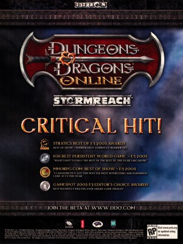 Dungeons & Dragons Online: Stormreach (January, 2006)