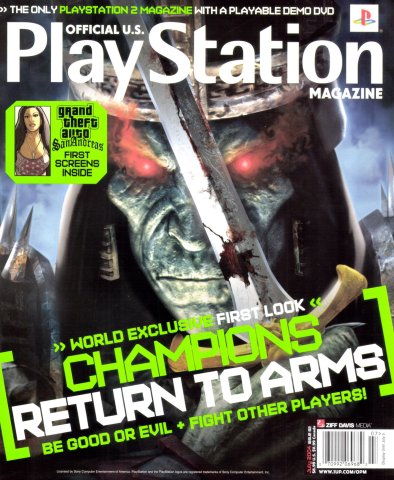 Official U.S. PlayStation Magazine Issue 082 (July 2004)