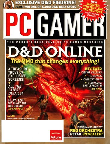 PC Gamer Issue 145 January 2006
