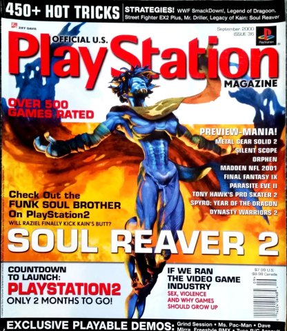 Official U.S. PlayStation Magazine Issue 036 (September 2000)