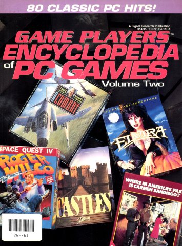 Game Player's Encyclopedia of PC Games Volume Two (1991)