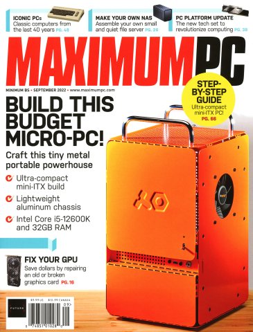 Maximum PC Volume 27, No 09 (September 2022)