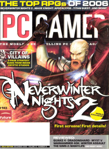 PC Gamer Issue 143 December 2005 *Retail version*