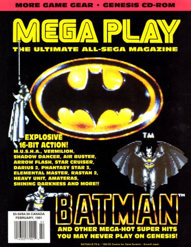 Mega Play Vol.2 No.1 February 1991
