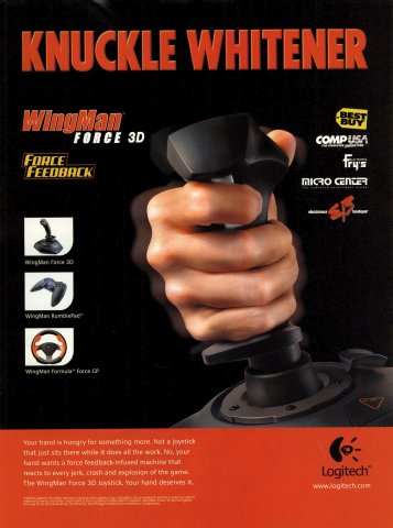 Logitech Wingman Force 3D (December, 2000)
