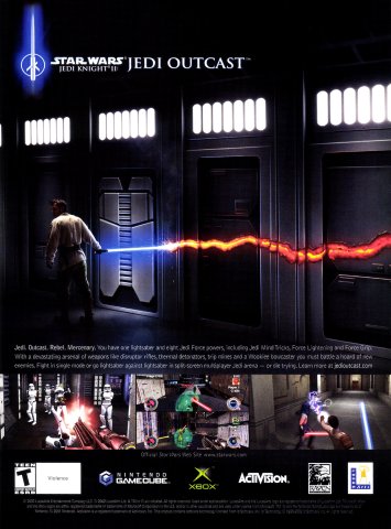 Star Wars: Jedi Knight II - Jedi Outcast (January, 2003)