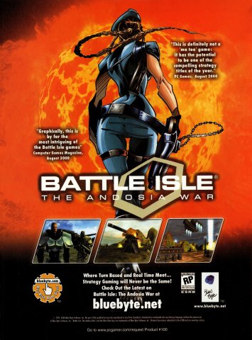 Battle Isle: The Andosia War (November, 2000)