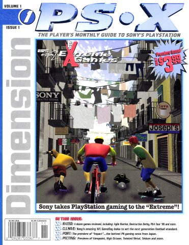 Dimension PS-X Volume 1 Issue 1 (November 1995)