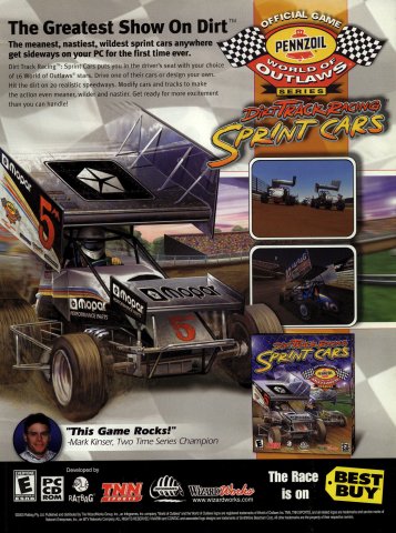 Dirt Track Racing: Spring Cars (December, 2000)