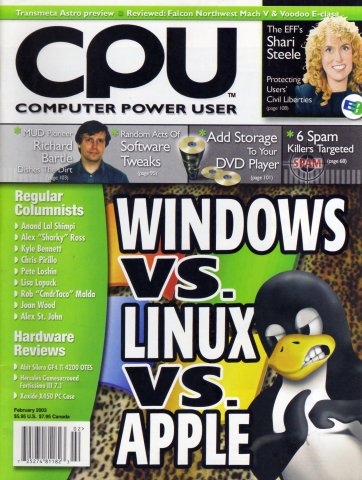 Computer Power User Volume 03, Number 02 (February 2003)