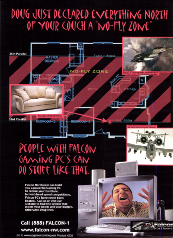 Falcon gaming PCs (August, 1999)