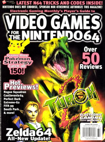Electronic Gaming Monthly's Player's Guide to Video Games for the Nintendo 64 (Winter 1999)