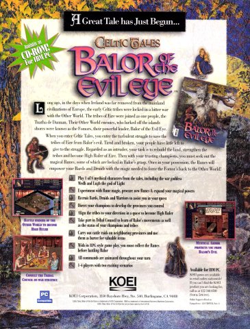 Celtic Tales - Balor of the Evil Eye (July, 1995)