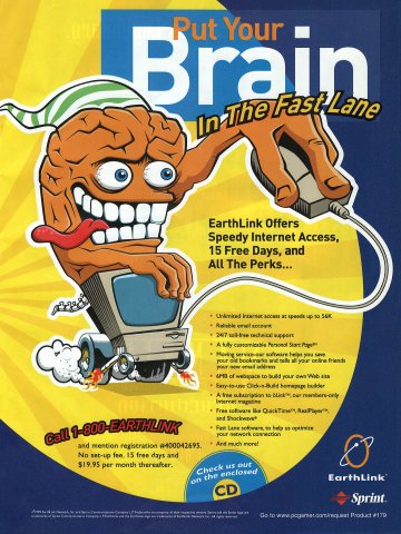 Earthlink internet service provider (March, 2000)