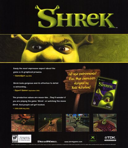Shrek (December, 2001)