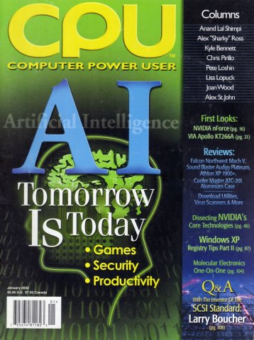 Computer Power User Volume 02, Number 01 (January 2002)