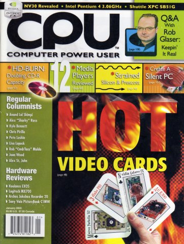 Computer Power User Volume 03, Number 01 (January 2003)
