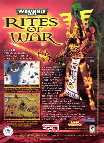 Warhammer 40,000: Rites of War (August, 1999)