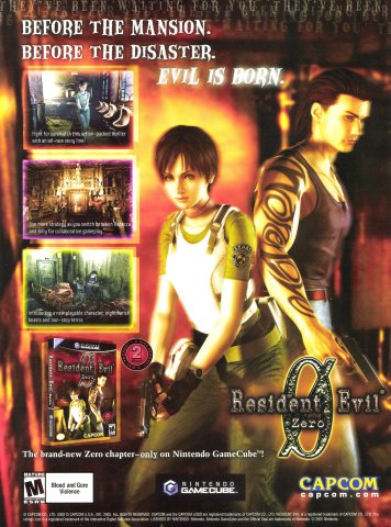 Resident Evil 0 (January, 2003)