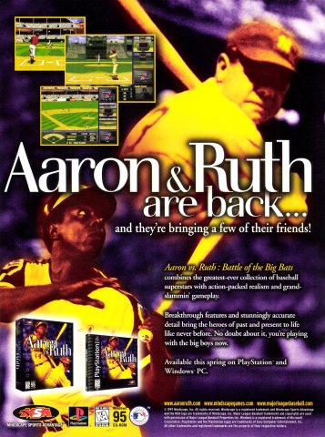 Aaron vs. Ruth: Battle of the Big Bats (July, 1997)